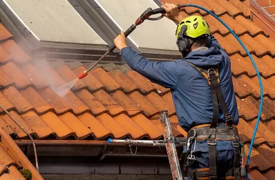Démoussage et hydrofuge de toiture à Saulny